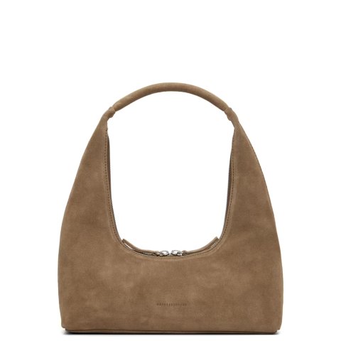 Brown 麂皮单肩包