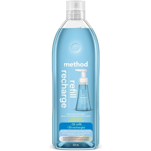 Method 泡沫洗手液补充装 海洋矿物 828mL
