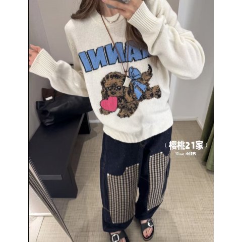 Off-White Puppy 羊毛毛衣
