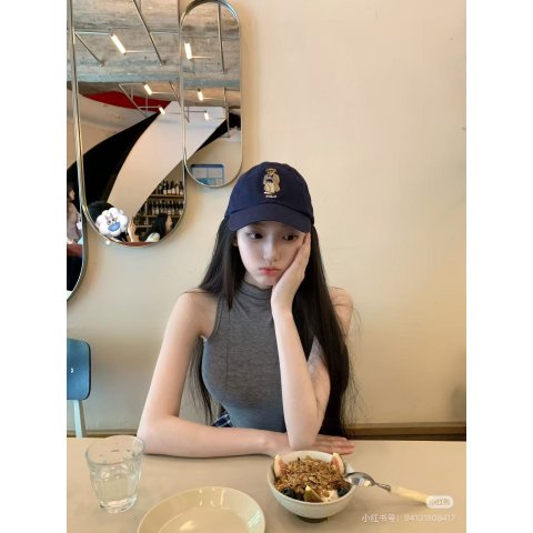 Polo Bear 棒球帽 深蓝色