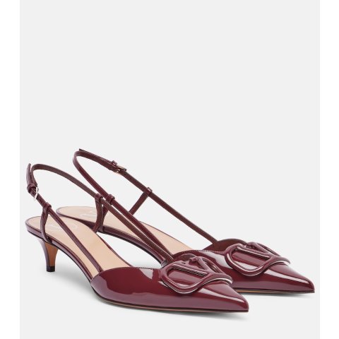 Valentino GaravaniValentino VLogo Signature 40 踝带高跟鞋
