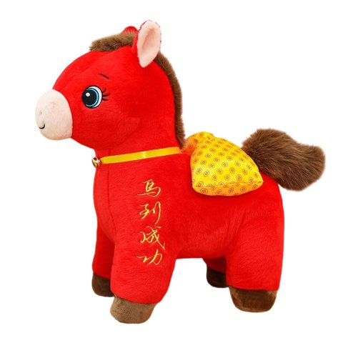 Fortune 马布偶 红色刺绣