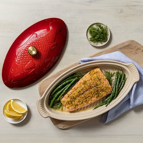 Le Creuset年年有鱼，家家必备Fish Baker鱼盘