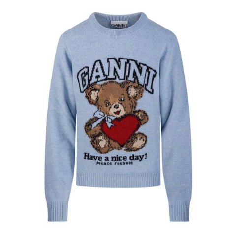 GanniGraphic Jumper 圆领卫衣 M码