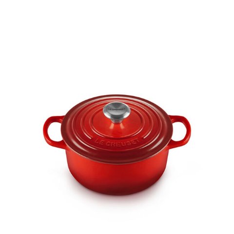 Le Creuset3口之家，大小刚刚好Round Dutch Oven 铸铁锅 1.8L