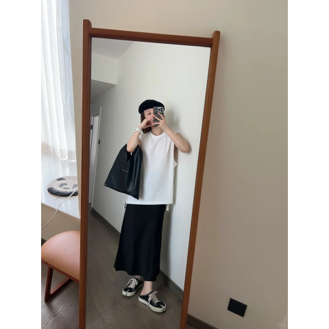 Black 迷你三角托特包