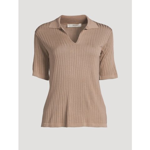 Kaiomi 丝混纺Polo衫