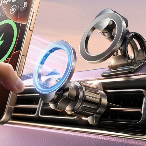 LISEN Magsafe 车载手机支架 24磁铁