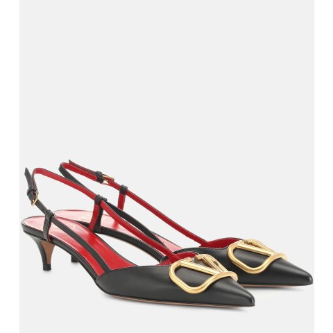 Valentino Garavani VLOGO 真皮女鞋