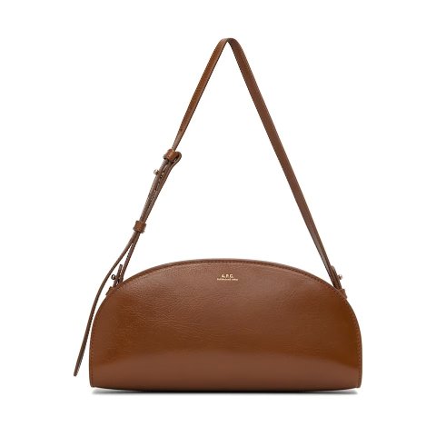 A.P.C.Demi-Lune 半月包 棕色