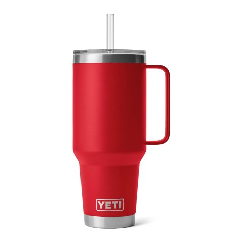YETI Rambler 吸管杯 42盎司 红色