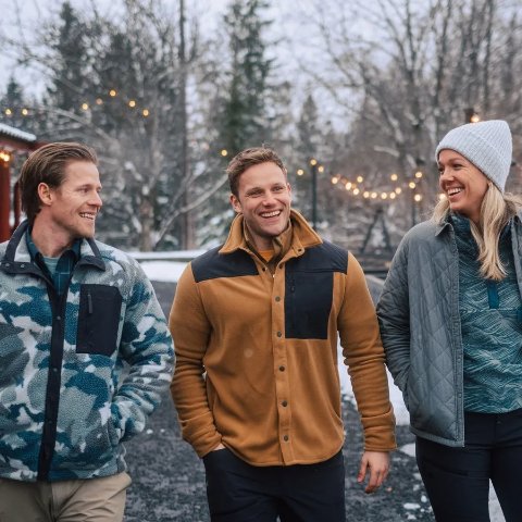 Daybreaker 男士抓绒衫