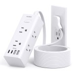 One Beat 6插座+4 USB充电 浪涌保护插线板