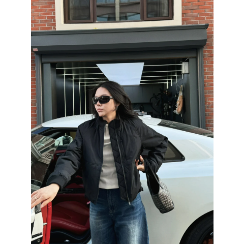 Reversible 600羽绒棒球夹克 加大码