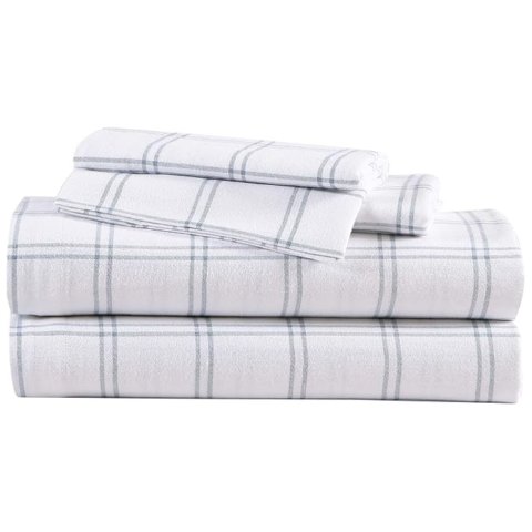 Westridge 法兰绒单人床单套装