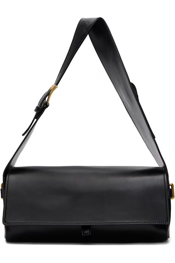 Black Duffle Bag 皮革