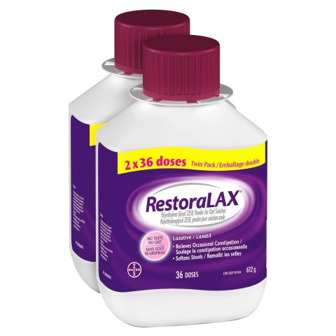 RestoraLAX 便秘克星 2瓶装