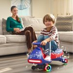 FanttikRide N7 Pro 电动扭扭车 蓝色 脚踏+电动2合1