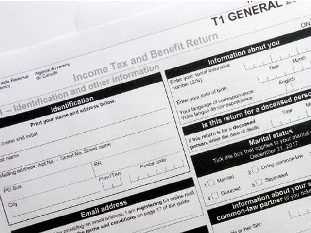 加拿大T1 General表格攻略...