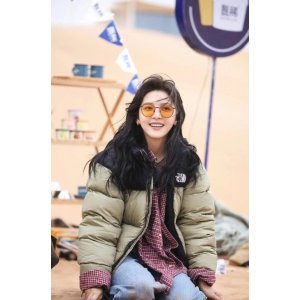 The North Face章若楠同款1996羽绒服