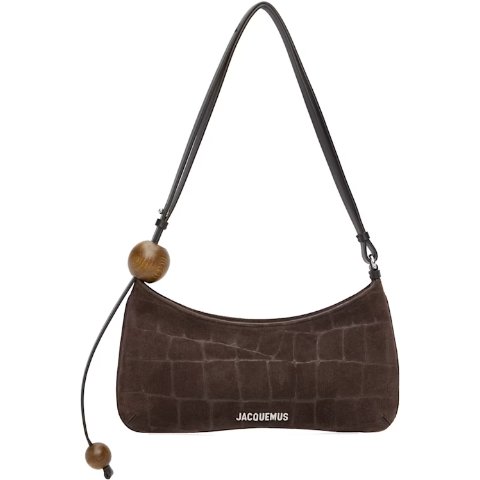 Brown The Bisou Perle 手袋