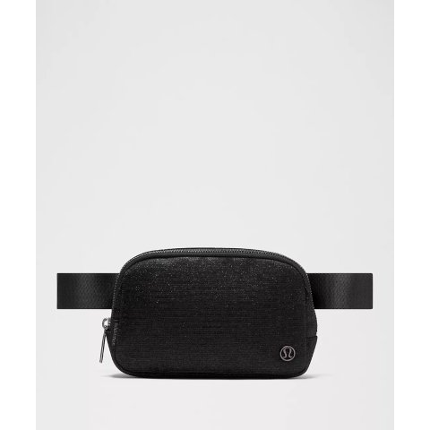 Lululemonblingbling贼好看Lululemon Everywhere 腰包 亮片 1L