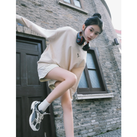 Puma连帽经典款Essentials 女士连帽衫 舒适款