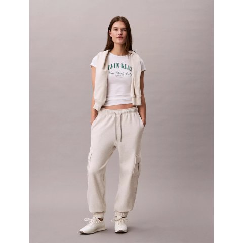 抓绒工装运动裤