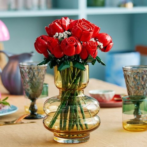 Lego2024/1/1上市玫瑰花束 10328 | ICONS