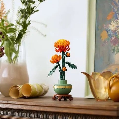 Lego2024/8/1上市黄金菊 10368 | ICONS