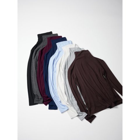 HEATTECH 女士加厚羊绒高领衫