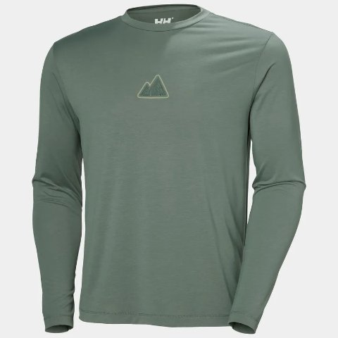 Skog 男士长袖印花T恤