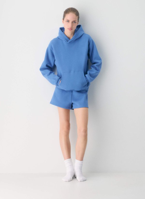 Cozy Sweatfleece 高腰短裤
