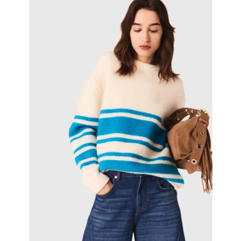 Oversized 羊毛混纺毛衣