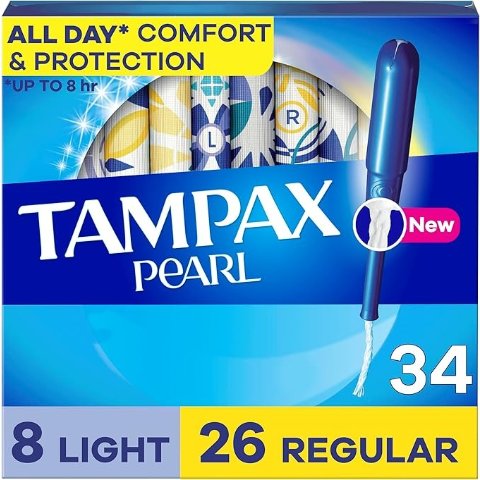 Tampax Pearl 卫生棉条 34支