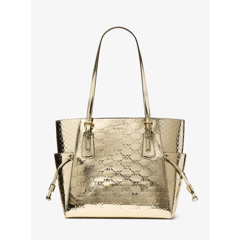 Voyager 大号金属标志托特包