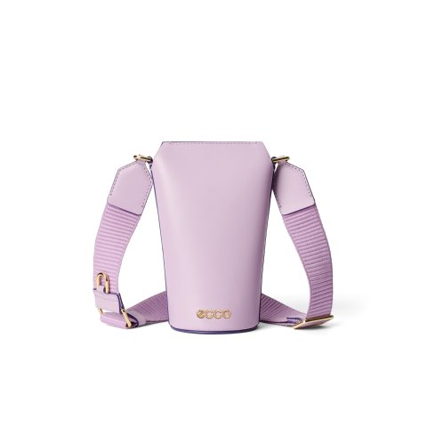 pot 光滑皮革斜挎包