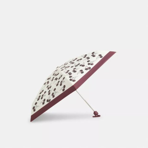 Mini 樱桃印花防晒伞