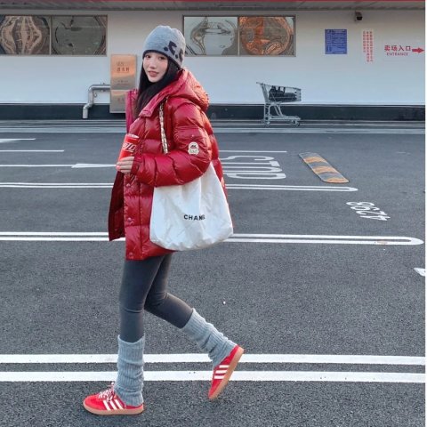 Moncler 带帽羽绒夹克