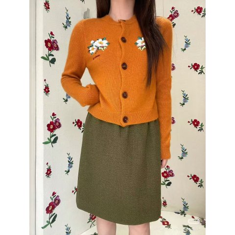 Cashmere 棉羊绒开衫