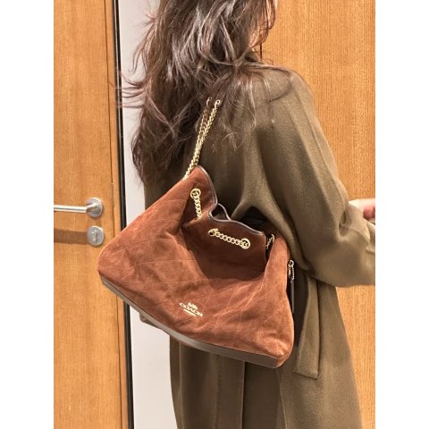 Evelyn 绗缝单肩包