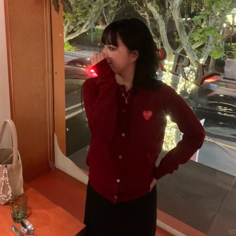 Comme des Garcons Play 羊毛针织开衫