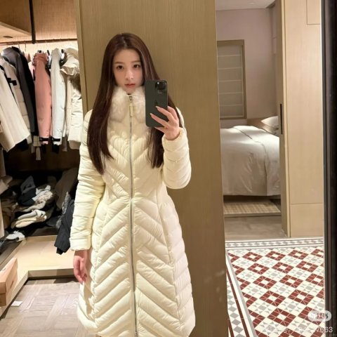 Lyris 羽绒大衣 羊毛领