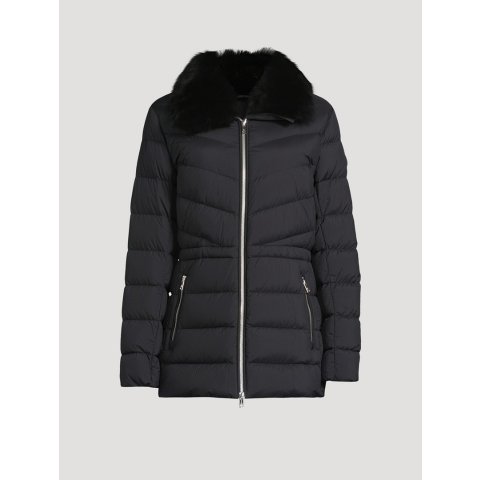 Belle Cote 羊毛饰羽绒夹克