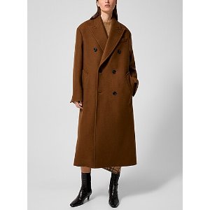 Ami100%初剪羊毛 之前$1999Pure 纯羊毛双排扣大衣