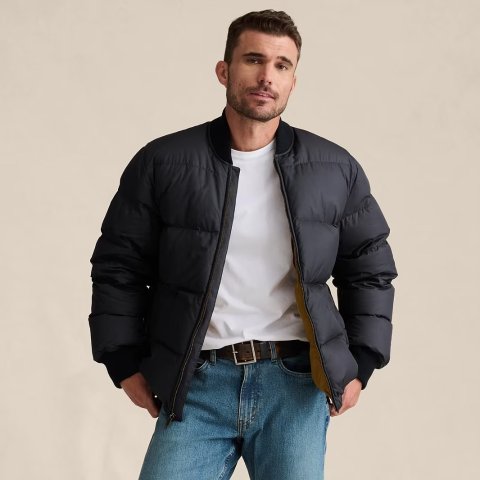 Reissue 男士羽绒飞行夹克