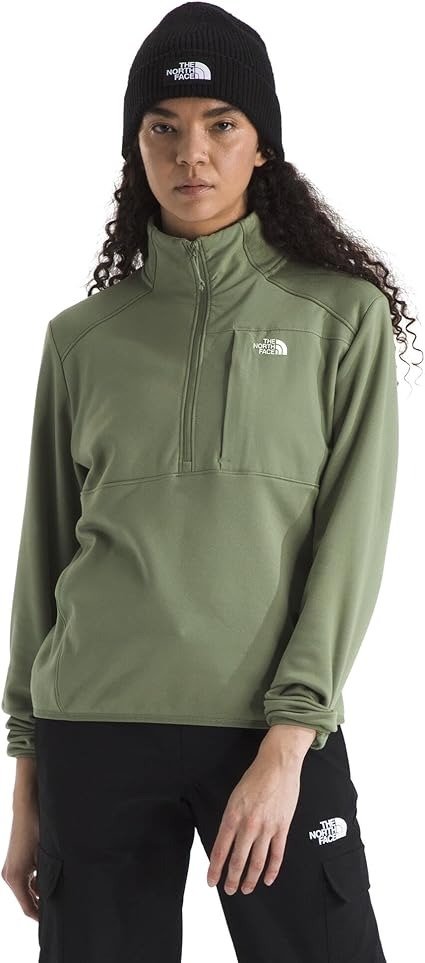 THE NORTH FACE TNF 女款抓绒夹克 1/4拉链