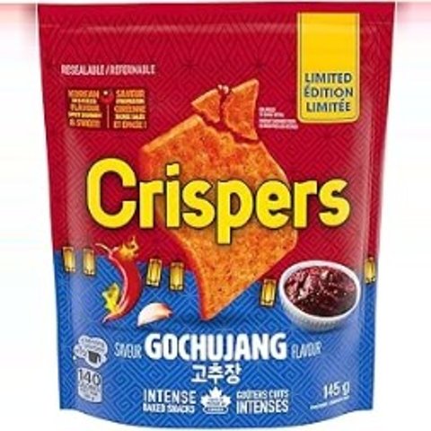 CRISPERS 韩式辣酱风味薄脆饼干 Gochujang 限定款