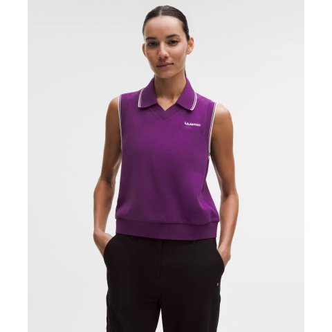 Cotton-Blend 高尔夫背心