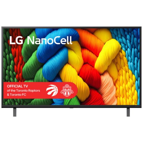 LG 75英寸 NANO80AUA 系列 NanoCell AI NANO80 4K HDR LED 智能电视（2025款 75NANO80AUA）